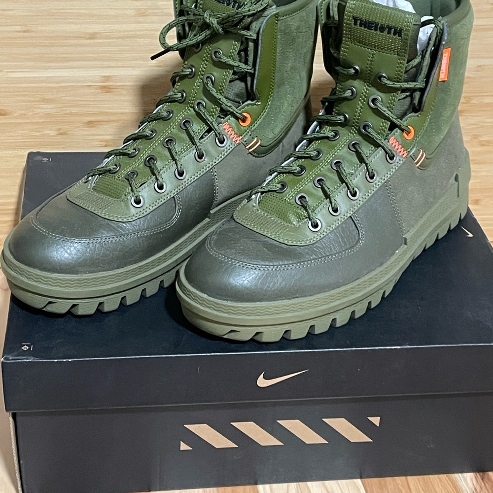 Nike Green High-Top Men's Shoes